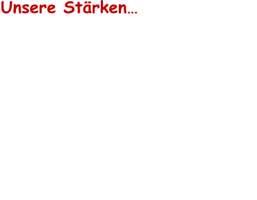 Unsere Stärken…  •	Tanz und Unterhaltungsmusik •	Oldies und Evergreens •	Schlager und Volkstümlicher Schlager •	Rock und Pop •	Party und Stimmungsmusik •	Country •	Standards •	Instrumental Titel •	Mundart- und Schweizermusik